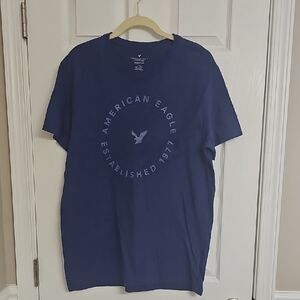 American Eagle Outfitters Men's Navy Tee